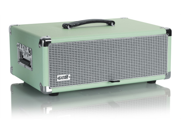 Gator GR-RETRORACK-3SG Vintage Amp Vibe Rack Case - 3U Seafoam Green Gator GR-RETRORACK-3SG Vintage Amp Vibe Rack Case - 3U Seafoam Green